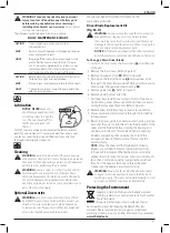 Preview for 49 page of DeWalt DCFS950 Manual