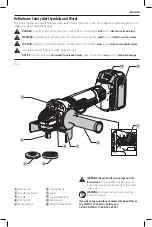 Preview for 3 page of DeWalt DCG405B Instruction Manual