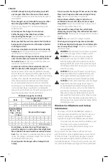 Preview for 10 page of DeWalt DCG405B Instruction Manual