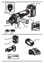 Предварительный просмотр 3 страницы DeWalt DCG405H2T Original Instructions Manual