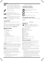 Предварительный просмотр 72 страницы DeWalt DCG405P3 Original Instructions Manual