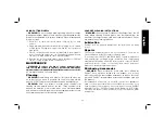 Preview for 25 page of DeWalt DCG412B Instruction Manual