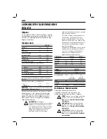 Preview for 6 page of DeWalt DCG412M2 Original Instructions Manual