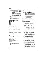 Preview for 26 page of DeWalt DCG412M2 Original Instructions Manual