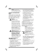 Preview for 38 page of DeWalt DCG412M2 Original Instructions Manual