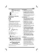 Preview for 47 page of DeWalt DCG412M2 Original Instructions Manual