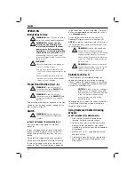 Preview for 58 page of DeWalt DCG412M2 Original Instructions Manual