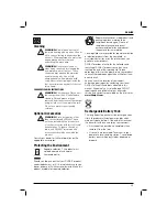 Preview for 61 page of DeWalt DCG412M2 Original Instructions Manual