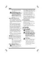 Preview for 98 page of DeWalt DCG412M2 Original Instructions Manual