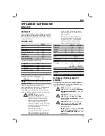 Preview for 147 page of DeWalt DCG412M2 Original Instructions Manual