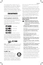 Preview for 9 page of DeWalt DCG413 Instruction Manual