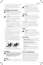 Preview for 17 page of DeWalt DCG413 Instruction Manual