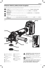 Preview for 39 page of DeWalt DCG413 Instruction Manual