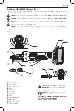 Предварительный просмотр 3 страницы DeWalt DCG413F Instruction Manual