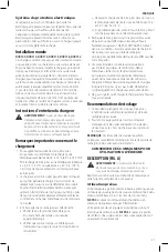 Предварительный просмотр 29 страницы DeWalt DCG413F Instruction Manual