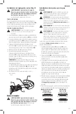 Предварительный просмотр 31 страницы DeWalt DCG413F Instruction Manual