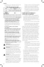 Предварительный просмотр 46 страницы DeWalt DCG413F Instruction Manual