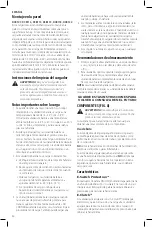 Предварительный просмотр 48 страницы DeWalt DCG413F Instruction Manual