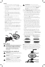 Предварительный просмотр 50 страницы DeWalt DCG413F Instruction Manual