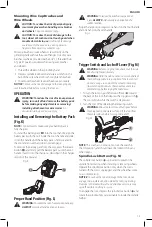 Preview for 13 page of DeWalt DCG414B Manual