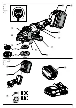 Предварительный просмотр 3 страницы DeWalt DCG418N Manual