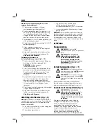 Preview for 16 page of DeWalt DCGG571 Manual