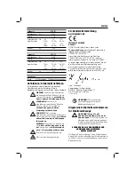 Preview for 21 page of DeWalt DCGG571 Manual