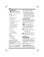 Preview for 28 page of DeWalt DCGG571 Manual