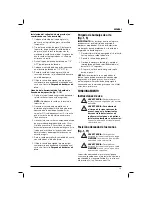 Preview for 61 page of DeWalt DCGG571 Manual