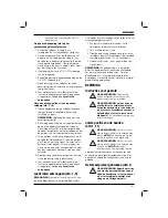 Preview for 109 page of DeWalt DCGG571 Manual