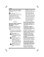 Preview for 192 page of DeWalt DCGG571 Manual