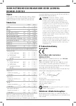 Предварительный просмотр 5 страницы DeWalt DCH033 Original Instructions Manual