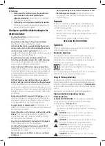 Предварительный просмотр 8 страницы DeWalt DCH033 Original Instructions Manual