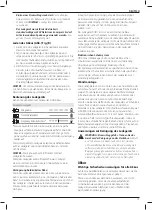 Предварительный просмотр 21 страницы DeWalt DCH033 Original Instructions Manual