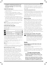 Предварительный просмотр 43 страницы DeWalt DCH033 Original Instructions Manual