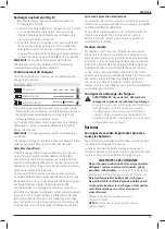 Предварительный просмотр 55 страницы DeWalt DCH033 Original Instructions Manual