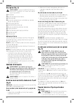 Предварительный просмотр 58 страницы DeWalt DCH033 Original Instructions Manual