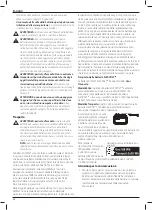 Предварительный просмотр 68 страницы DeWalt DCH033 Original Instructions Manual