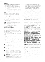 Предварительный просмотр 78 страницы DeWalt DCH033 Original Instructions Manual