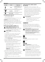 Предварительный просмотр 84 страницы DeWalt DCH033 Original Instructions Manual