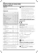 Предварительный просмотр 86 страницы DeWalt DCH033 Original Instructions Manual