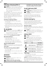 Предварительный просмотр 126 страницы DeWalt DCH033 Original Instructions Manual