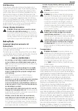 Preview for 11 page of DeWalt DCH072 Original Instructions Manual