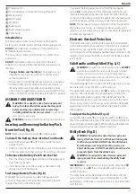 Preview for 13 page of DeWalt DCH072 Original Instructions Manual