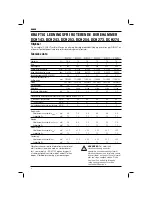 Preview for 6 page of DeWalt DCH143 Original Instructions Manual