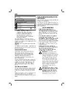 Preview for 12 page of DeWalt DCH143 Original Instructions Manual