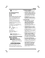 Preview for 101 page of DeWalt DCH143 Original Instructions Manual