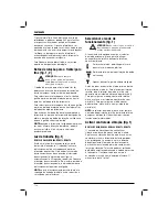 Preview for 140 page of DeWalt DCH143 Original Instructions Manual