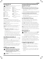 Предварительный просмотр 35 страницы DeWalt DCH263 Original Instructions Manual