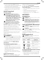 Предварительный просмотр 71 страницы DeWalt DCH263 Original Instructions Manual